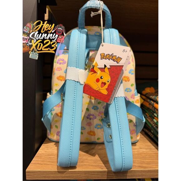 Loungefly Pokemon Pikachu Floral Mini Backpack